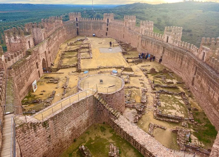 Ruins of Beltraneja's castle, Spain